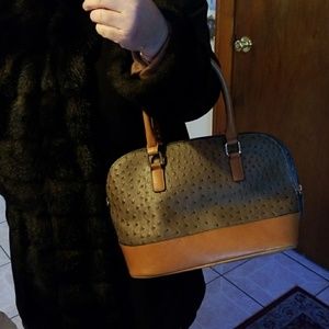 Brown handbag